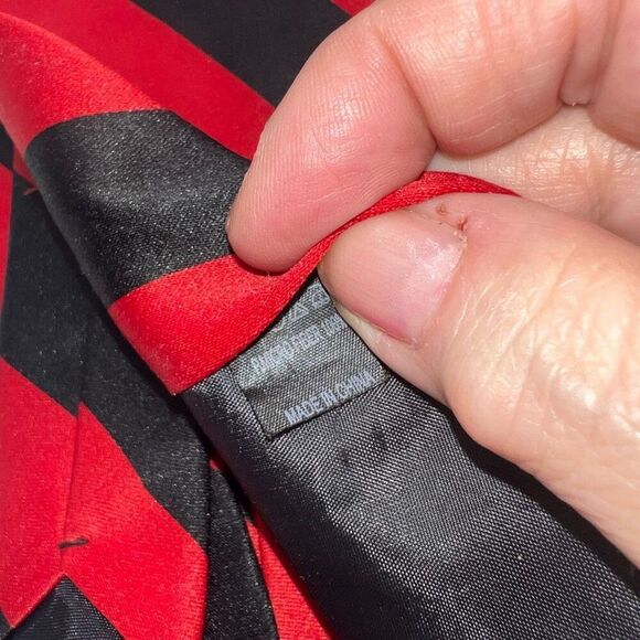 Vintage Romario Manzini Microfiber Tie - Picture 3 of 5